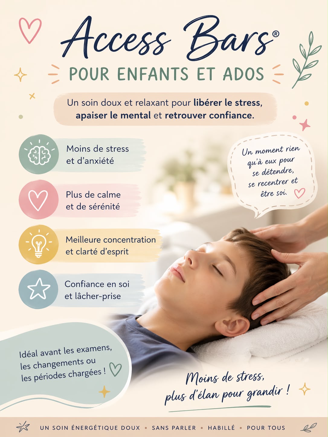 Soin Access Bars – Enfant & Ado