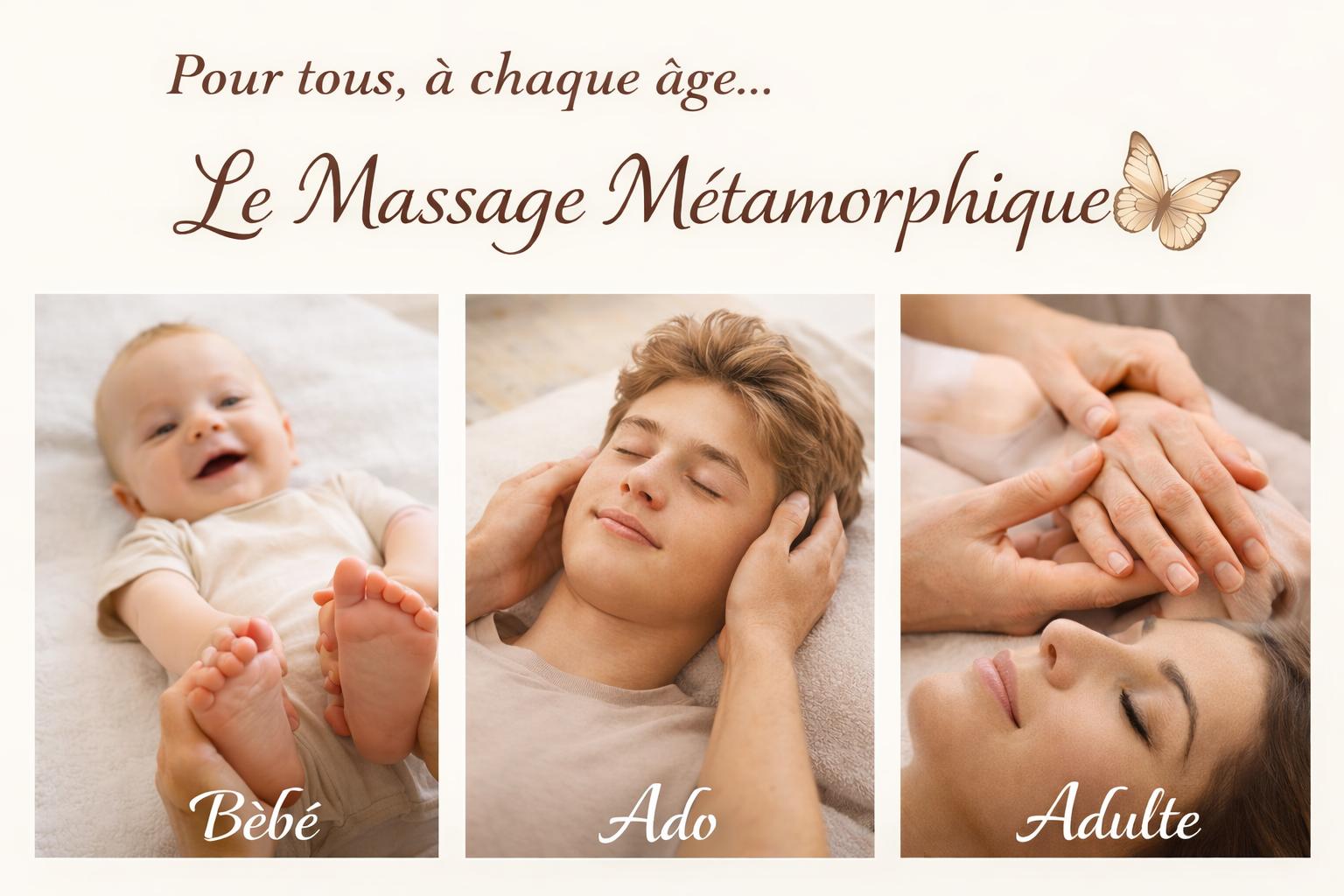 Massage Métamorphique – Adulte